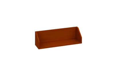 CPA 1 - 80 police na zeď, deska 18 mm, 240x800x240, třešeň šumavská